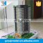 Miniature residential model with lighting control, architectural 3d mosque model