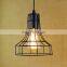 Vintage Industrial Retro Pendant Cage Light E27 Indoor Lighting