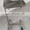 Hospital Stainless Steel Surgical Hydraulic Mechanical Mayo Table In Operating Room Medical Instrument Trolley For Sale