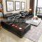 Leather Sofa Modern Furniture Chaise Corner Small Apartment Smart Sofa Big Combination Set