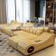 Save Space Cum Bed Leather Folding Chair Sleeper Living Room Wooden Frame Sofa Bed