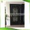 Simple Wrought rod iron single front doors price