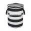 wholesale hot sale foldable polyester toy canvas storage basket and kids play mat