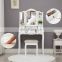 Factory Mirrored Vanity Dressing Table with mirror