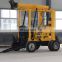 200 m 300m 325m depth trailer mounted hydraulic diesel 4 wheels trailer mounted mining water well dth drilling rig