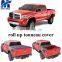 Off-road Pickup Truck bed storage locker Roll up retractable Tonneau cover for Isuzu D-Max Double Cab 1.38M 4'-6