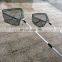 Cheap Flying Fishing Tackle Aluminum Alloy Telescopic Aluminum Fishing Net Folding Nylon Fishing Landing Nets