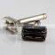 Custom Men Black Twist Opening Metal Handle Butterfly Safety Razor