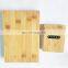 Bamboo wooden logo scientific calculator pen tray weather electronic alarm clock with temperature and humidity three-piece set
