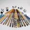 Natural Accept Customized Logo Round Wooden/Bamboo Disposable sushi Chopstick