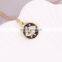 2022 Women's Necklace Fashion Jewelry Cross Eye Pendant Personalized Stainless Steel Necklace Ins Snake Clavicle Chain N889