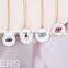 2022 New Women's Gold Jewelry Bohemian Eye Necklace Personalized Oil Dripping Stainless Steel Necklace Ins Clavicle Chain N902