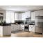 Modern white shaker latest design cheap wood furniture pantry kitchen cabinet
