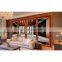 Sliding door with glass panel upvc/pvc profile vinyl frame New design  acrylic sliding doors