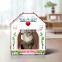 Custom Removable Cat Toy Shelter Large Indoor Storage Cat Scratcher House Shaped Cat Cardboard  House with Windows