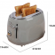 Cross Border small toaster toaster kettle set home breakfast toaster driver