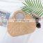 water hyacinth handbag, Handmade Straw Bag Top Zipper 100% woven from hyacinth straws Wholesale