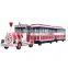 Children Battery Trackless Train Rides High Quality Attraction Park Equipment Trackless Train For Sale