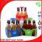 Hot Sale Reinforce Plastic Basket Bottle Holder(RHB-605P)