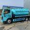 Dongfeng high-pressure pipeline dredging vehicle with suction function