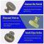 Fancy Knurled Furniture Cabinet Handles Aluminum Cupboard Drawer Pulls Handles and Knobs