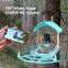 Ringsee Bird Feeder Camera Solar Power 1080P Bird Watching APP Auto Night Vision Detector Video Bird Feeder with Camera