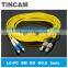 High Quality ST-SC Double Core Multi Mode Optical Fiber Patch Cord