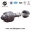 Zhengyang Trailer Parts German Outboard Drum Axle For Truck Trailer