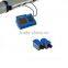 Portable ultrasonic flow meter with printer