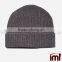 Men's 100% Cashmere Solid Knit Hat