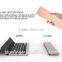 Professional alumnium alloy foldablle keyboard Bluetooth with CE& FCC certificate