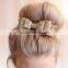 4.5" Glitter Girl Hair Bow, Glitter Leather Bow, glitter bow barette