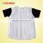 100% polyester dry fit custom baseball jersey with 1 pc MOQ