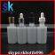 30ml glass dropper bottle white