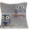 decorative owl pillow brown/pillow case/washable pillow cases/Cushion Cover Pillowcase Owl