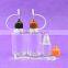 plastic needle tip dropper bottles for e-liquid
