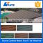 Popular 1340mmx420mm colorful stone coated roof tiles in south africa