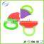 infant safe baby teether toy/ silicone teether