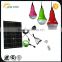factory price waterproof ip65 6w 9w 12w portable solar power system for home