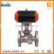 New ultrashort flange ball valve with pneumatic actuator