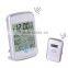 Multi function digital alarm clock with calender, thermometer and countdown