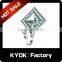 KYOK Square Design Diamond Decorative Cutain Wall Hooks , Curtain Wall Hooks Wholesale