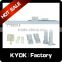 KYOK customize good quality aluminum curtain track, plastic curtain track caps wholesale, easy slde plastic curtain rail runners