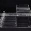 Manufacture Supply Customed 2-Tiers Clear Acrylic Chocolate Display Stand