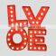 Customized lighting LED letters table lamp &desk lamp & decorative wall lampe T008(A-Z)