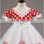 Lastest wholesale kids frocks designs chiffon birthday dresses for girls TR-WS34