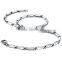 Stainless Steel Ingot Chain 18" 20" 22" 24" for Man Necklace