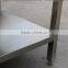 industrial commercial high-end stainless steel sink cabinet with workable price