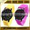 Fashion Women Geneva Rubber Jelly Gel Quartz Casual Sports silicone wrist watch