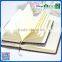 High quality leather or PU printed hardcover bisiness perforated notebook diary
